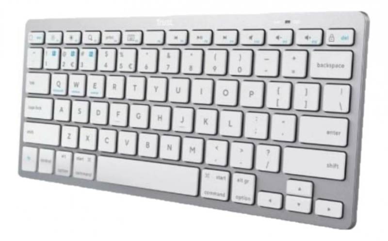 Teclado Trust Bluethooth Basics Es