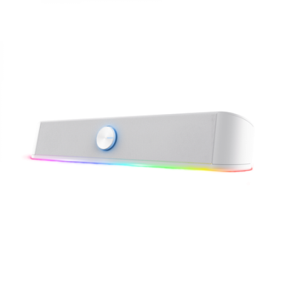 Parlante Barra De Sonido Trust Thorne Rgb White Gxt619W