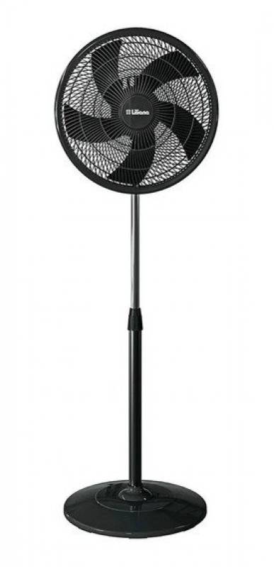 Liliana Ventilador Pie 16 Aspas Negras Oscilante Vp16P