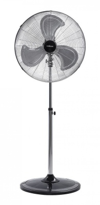 Liliana Ventilador Pie 22 Parr Met Crom-Barral Crom 3Aspas T-Doble Rod Vpc22
