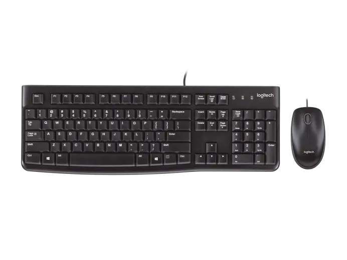 Teclado+Mouse Logitech Mk120 Black 920-004428