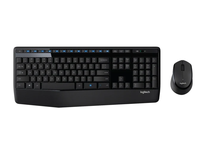 Teclado+Mouse Logitech Wir Mk345 Black 920-007820