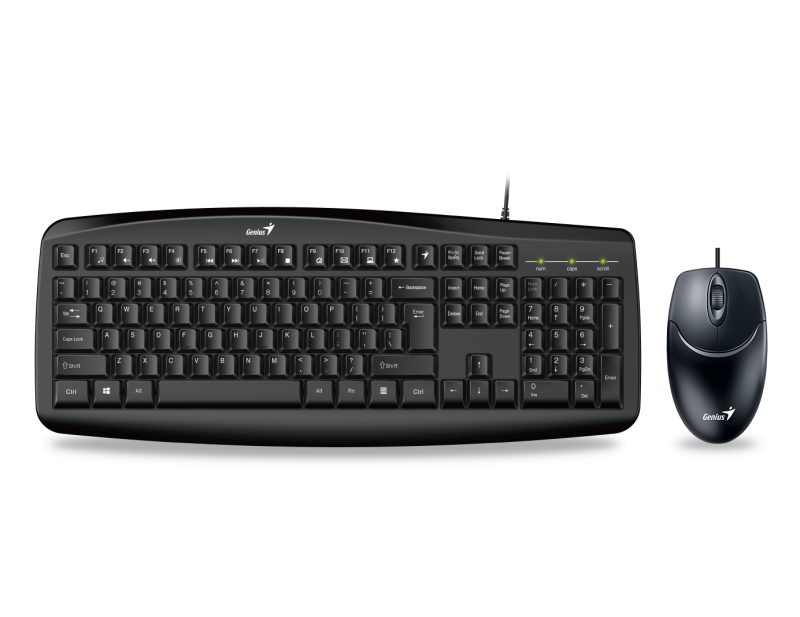 Teclado+Mouse Genius Km-200 Usb Blk (6229)