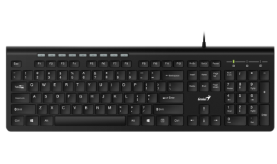 Teclado Genius Slimstar 230 Ii Blk Usb Black (0035)