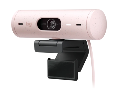 Web Cam Logitech Brio 500 Rose Full Hd 960-001418