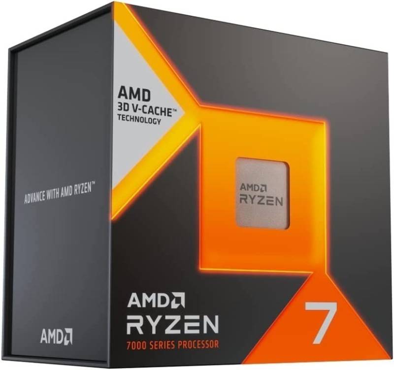 Proces. Amd Ryzen 7 7800X3D Am5 Con Video Sin Cooler (4930)