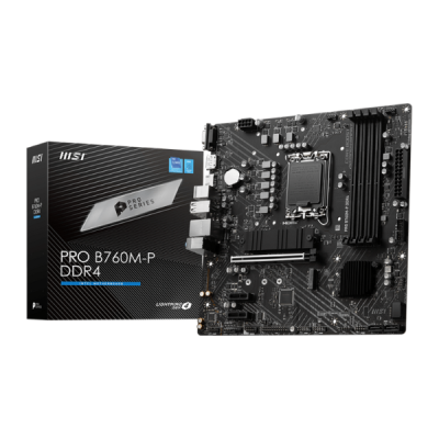 Mother Msi Pro B760M-P Ddr4 1700 (12Va/13Va/14Va Gen) (0991)