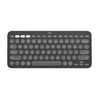Teclado Logitech Bluetooth K380S Pebble Graphite 920-011783