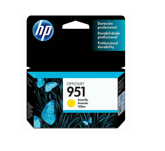Cn052Al Hp 951 Yellow Officejet Ink Cartridge (9833)