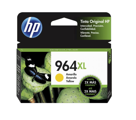 3Ja56Al Hp 964Xl Yellow Original Ink Cartridge (8062)