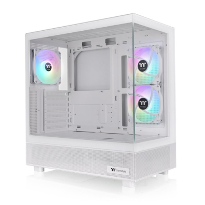 Gabinete Tt View 270 Plus Mid-Tower Tg X2 Fan Argb X3 Snow White (4199)
