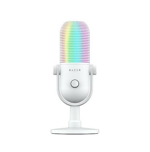 Microfono Razer Seiren V3 Chroma Rgb Usb White Edition (0472)