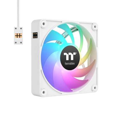 Fan Cooler Tt Ct120 Ex Argb (3 Fan Pack) White (4618)
