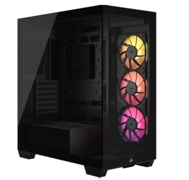 Gabinete Corsair Icue 3500X Rgb Mid-Tower Tg Fan Icue X3 Black (8389)