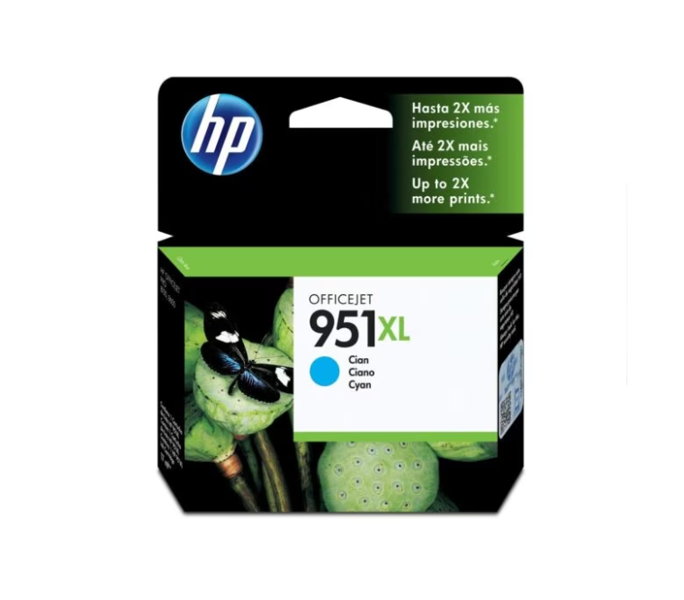 Hp 951Xl Cyan Ink Cartridge Cn046Al (9857)