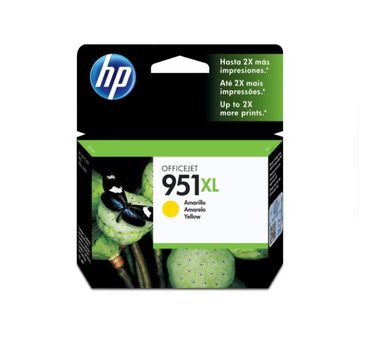 Hp 951Xl Yellow  Cartridge Cn048Al (9871)