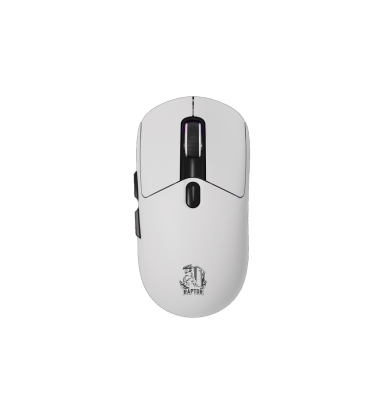 Mouse Raptor Storm Grip Wireless 7 Botones 24000Dpi Rgb Pixart Sensor White (7558)