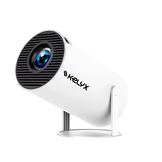 Proyector Kelyx 720P 1Gb+8Gb 150 Lumens Bluetooth/Wifi Android Blanco (7596)