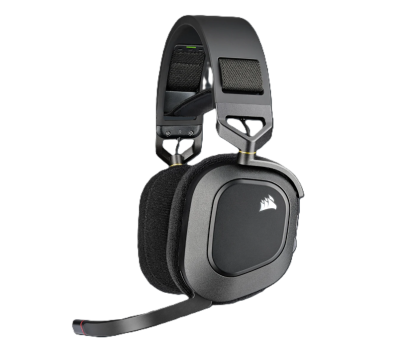 Auricular Corsair Hs80 Rgb Wireless Spatial Audio Carbon