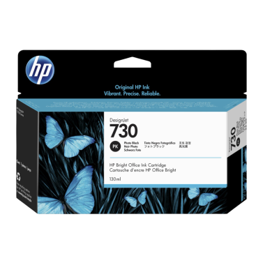 P2V67A Hp 730 130-Ml Photo Black Ink