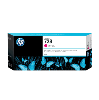 F9K16A Hp 728 300-Ml Magenta Ink Cartridge