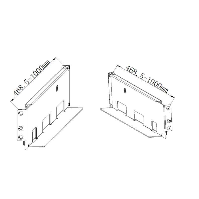 Ups Rack Slide Accesorio De Instalación En Rack