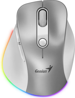 Mouse Genius Rs2 Ergo 9000S Pro Pearl White