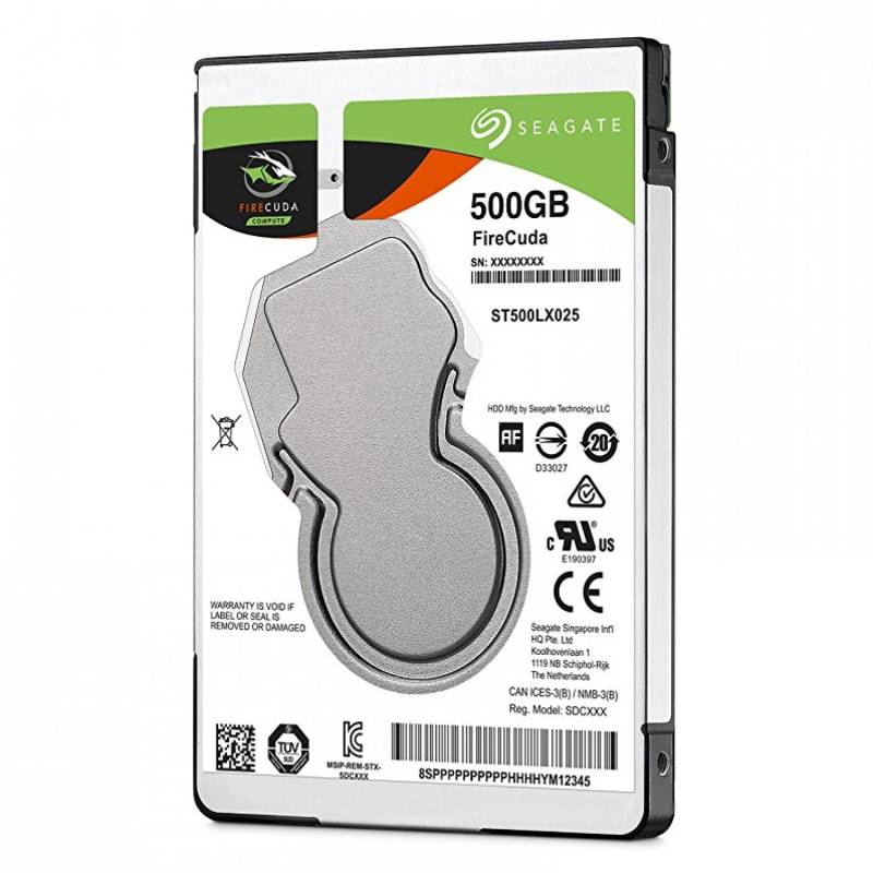 Outlet Disco Hdd Seagate S 500 Gb S-Ata Firecuda Notebook