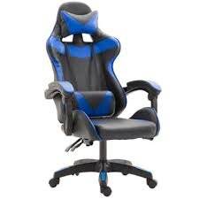 Silla Sillon Gamer G- Tech 808 Azul Reclinable Gaming