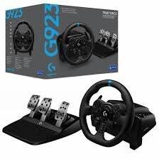 Volante De Carreras Y Pedales Logitech G G923 Xbox One Y Pc Color Negro