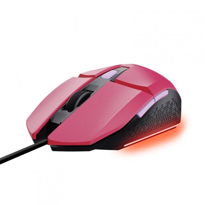 Mouse Gamer Trust Felox Pink Gxt109P