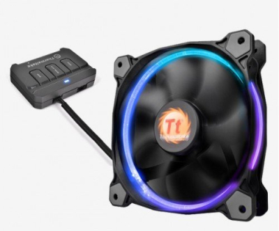 Outlet Cooler Thermaltake Riing 12 Led 256 Color Radiator